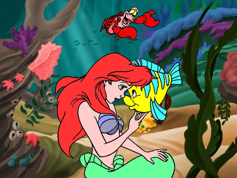 little mermaid wallpaper. Little mermaid sea Picture