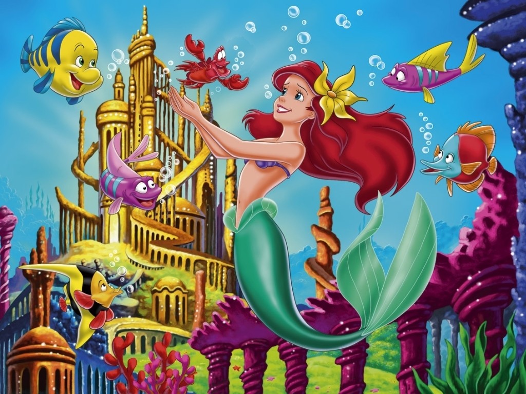 princess ariel disney wallpaper