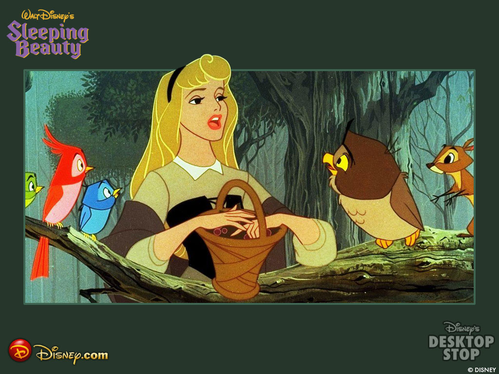 sleeping Beauty wallpaper 1024