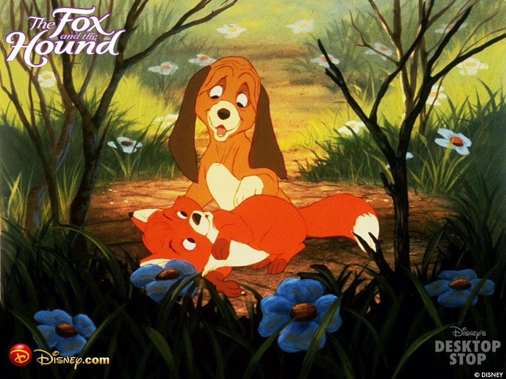 Fox and the Hound wallpaper