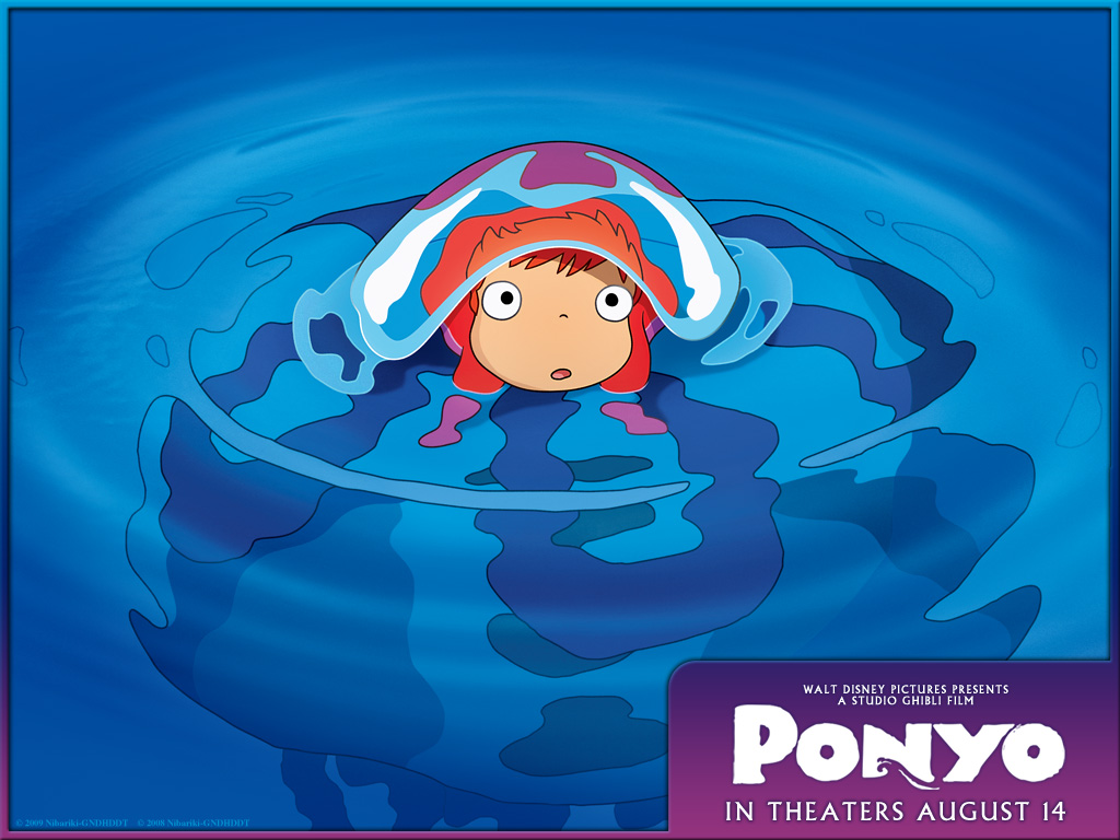 Ponyo Wallpaper 1024