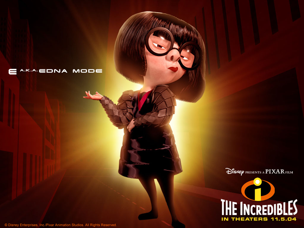 The Incredibles edna-mode-disneywallpaper.net