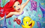 little mermaid and friends